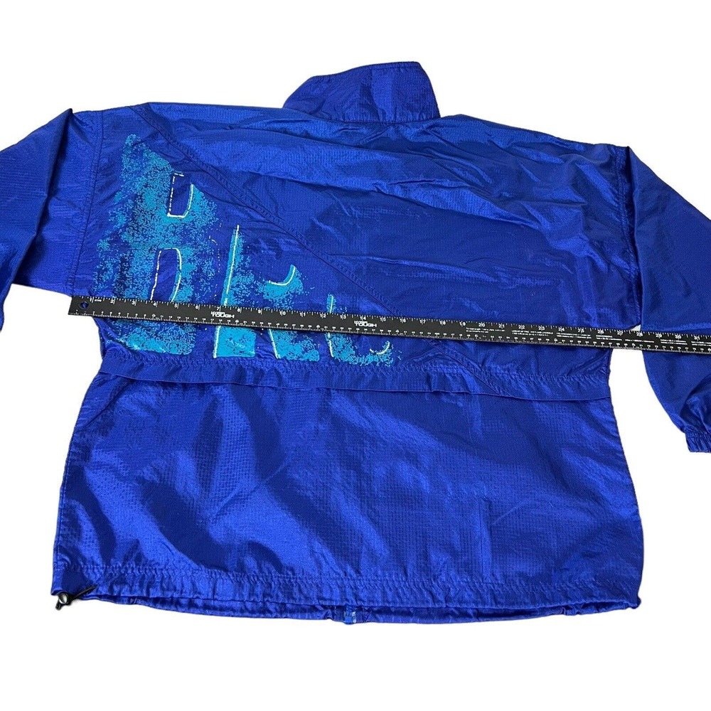 Vintage Umbro Jacket Adult Large Blue Windbreaker Lightweight Breathable Men L - Picture 9 of 13